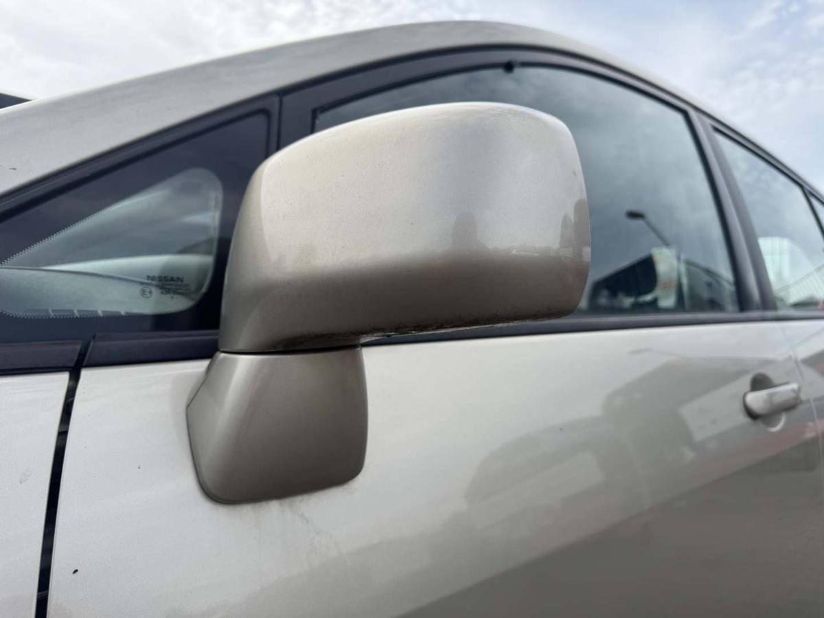 Nissan Tiida original Au&szlig;enspiegel links elektrisch verstellbar HAB Glazed Almond Bj.2009